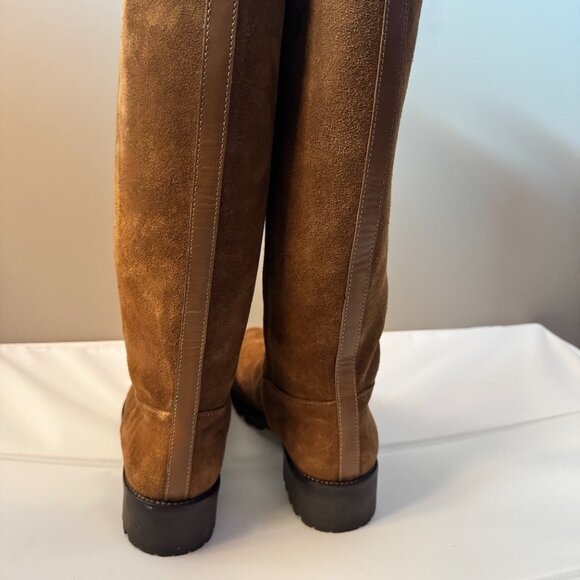Tory Burch Oakridge Suede Riding Boots | Brown | Size 8 | NWT - Picture 7 of 8